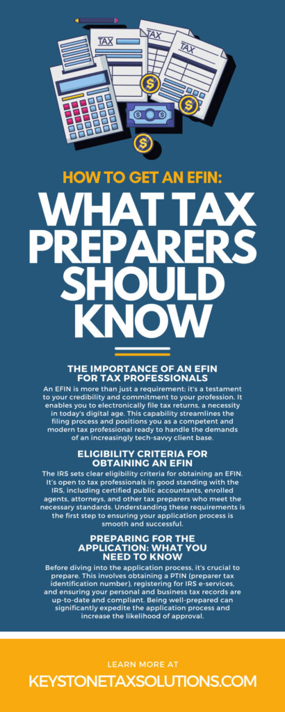 How To Get an EFIN: What Tax Preparers Should Know