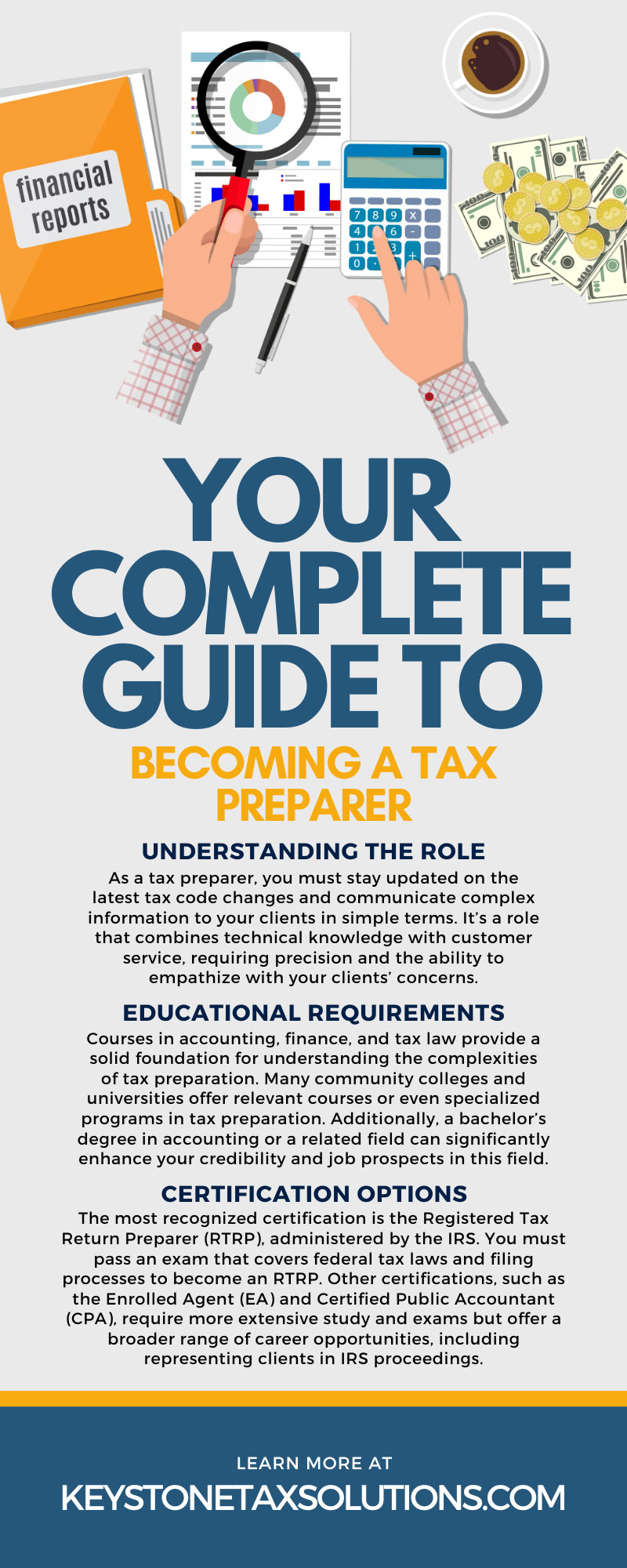 Your Complete Guide to Becoming a Tax Preparer